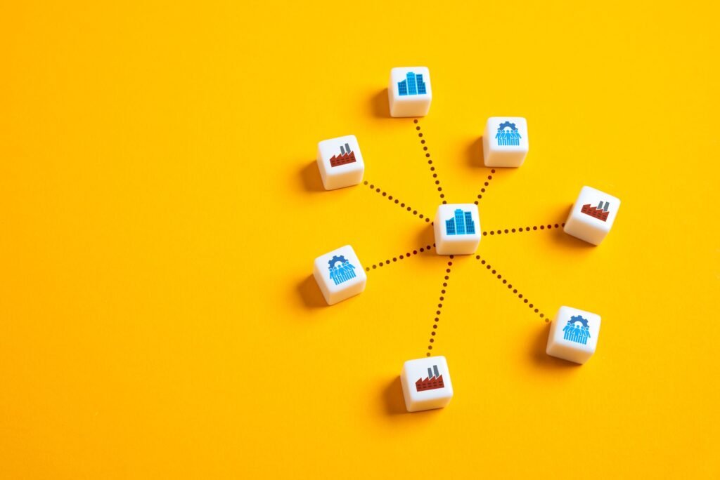 Management of business, industrial facilities and development teams. Managing teams